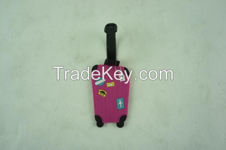 pvc luggage tag