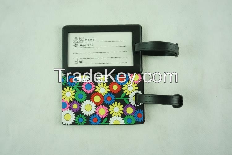 pvc luggage tag