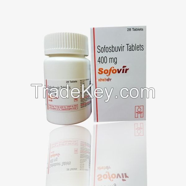 Sofovir Sofosbuvir 400mg Tablets