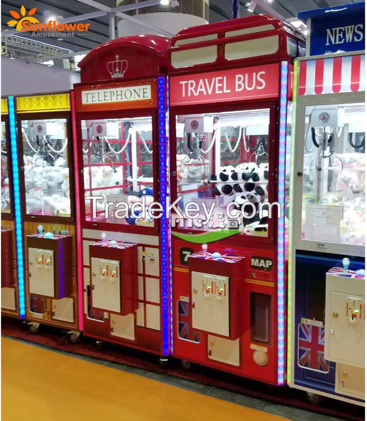 New Arrival Gift Vending Machine Toy Crane Claw Machine Hot Sell Arcade Game Machine for Shopping Mall