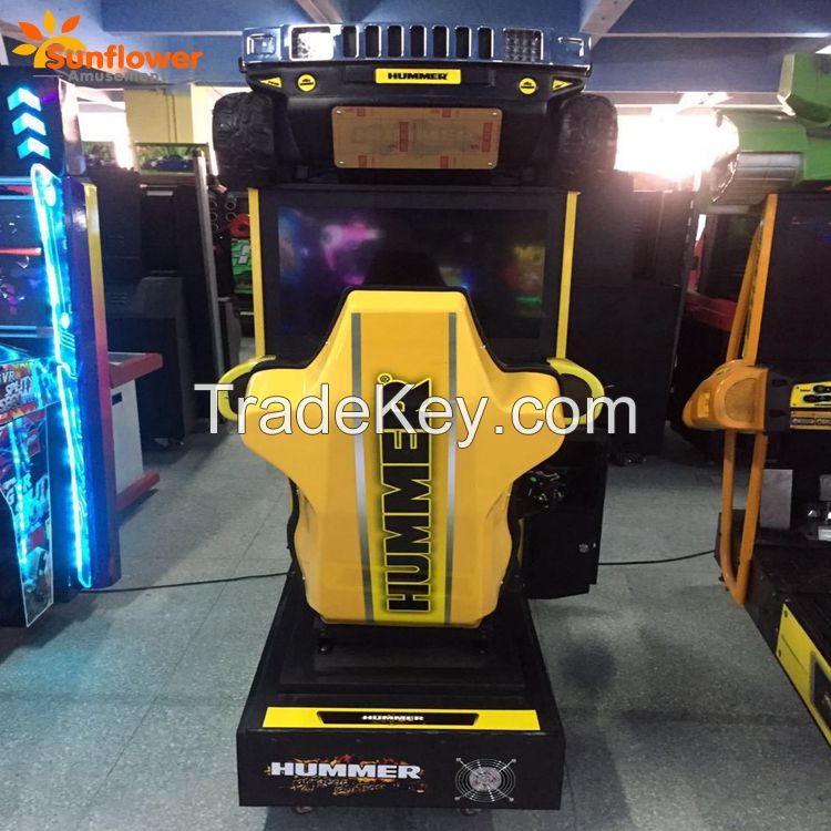 Amusement Arcade Game Hammer Car Driving Game Machine Simulator Car Racing Machine