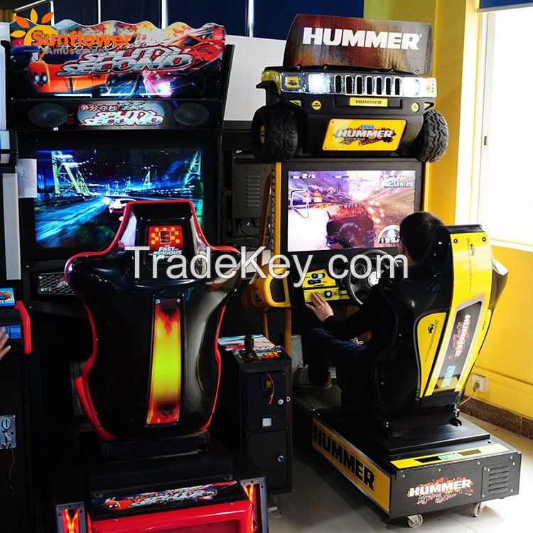 Amusement Arcade Game Hammer Car Driving Game Machine Simulator Car Racing Machine