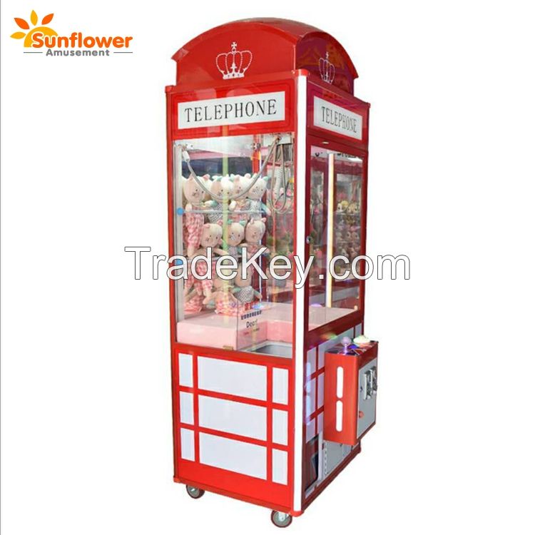 New Arrival Gift Vending Machine Toy Crane Claw Machine Hot Sell Arcade Game Machine for Shopping Mall