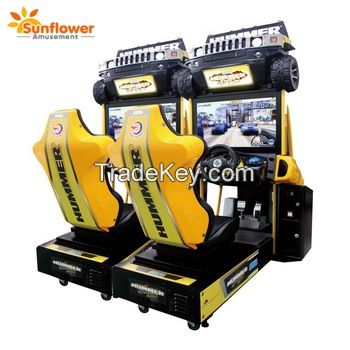 Amusement Arcade Game Hammer Car Driving Game Machine Simulator Car Racing Machine