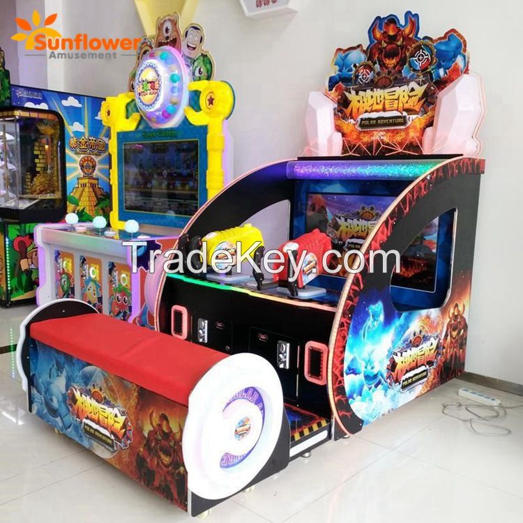  Popular Shooting Game Polar Adventure Redemption Arcade Game Machine Coin Operated Indoor Games   