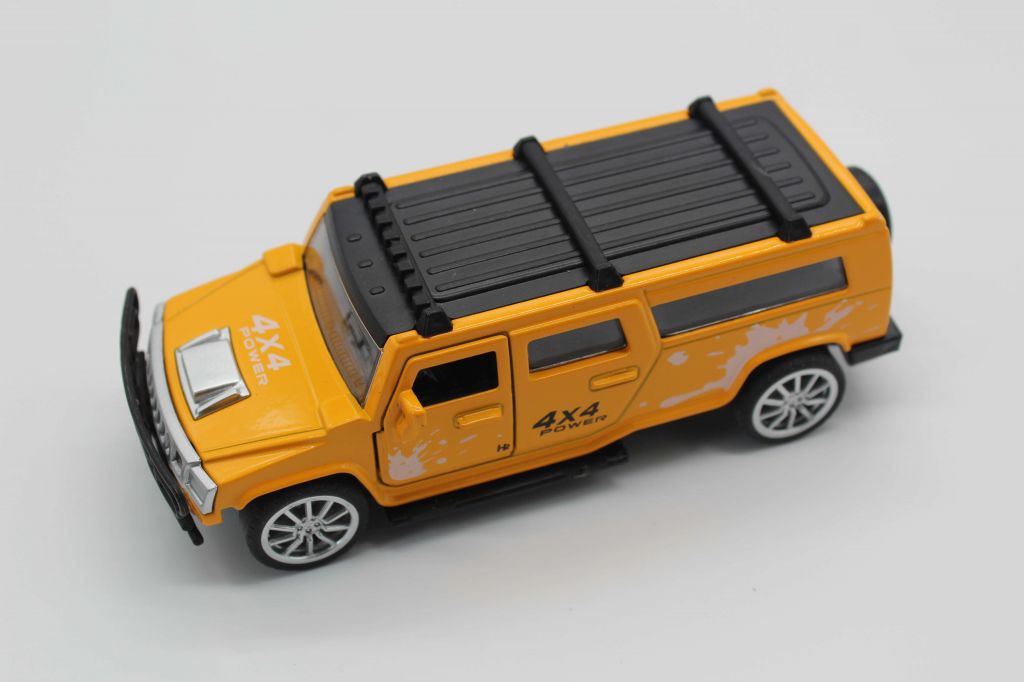 1:32 alloy Hummer with light music double open door