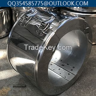 Stainless steel flange guard