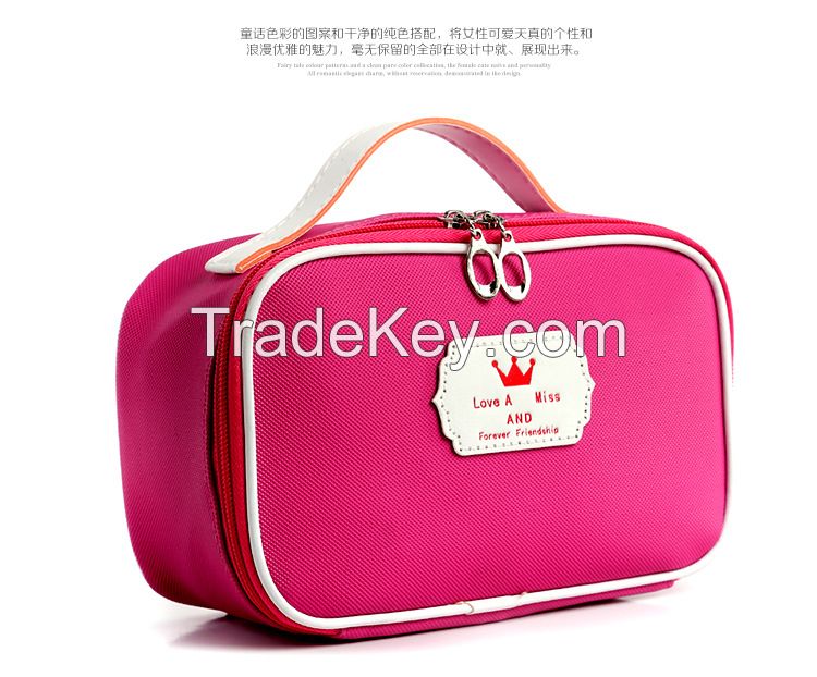 polyester toiletry bag