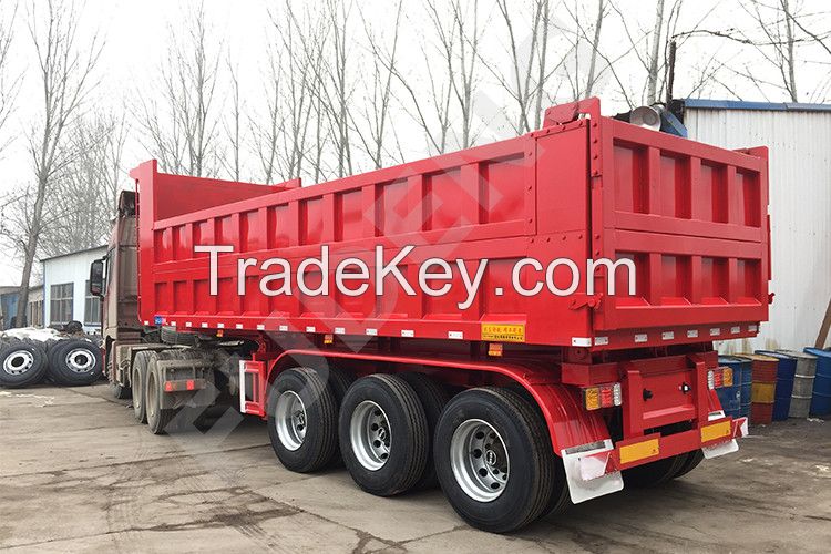 Dump semi trailer for sale rear end tipper trailer dumper trailers 30cbm