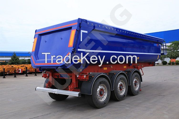 Dump semi trailer for sale rear end tipper trailer dumper trailers 30cbm