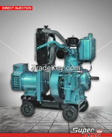 Water Cooled 3 Phase Generator 7.5 KVA