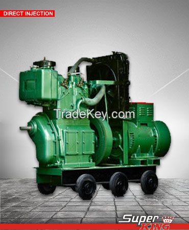 Water Cooled 3 Phase Generator 7.5 KVA