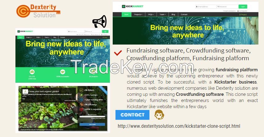 Crowdfunding platform, Fundraising platform