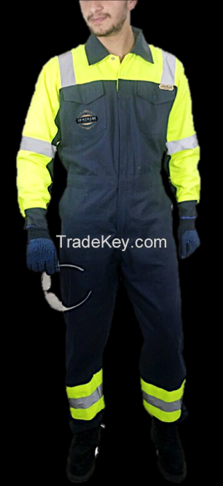 Hi-Vis Coveralls (Cotton)