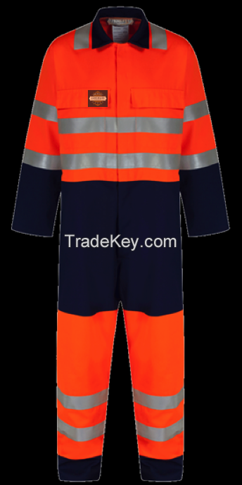 Hi-vis Coveralls (cotton)