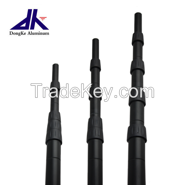 custom aluminum telescopic pole with twist lock