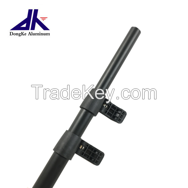 strong aluminum telescopic pole with flip lock