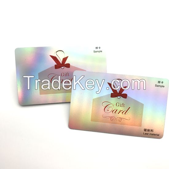 Custom VIP Card Magnetic Barcode Printing Membership Plastic Card