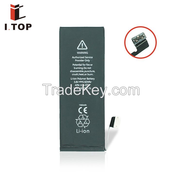 best price with guarantee 1560mah batteries for iphone 5c 5s battery