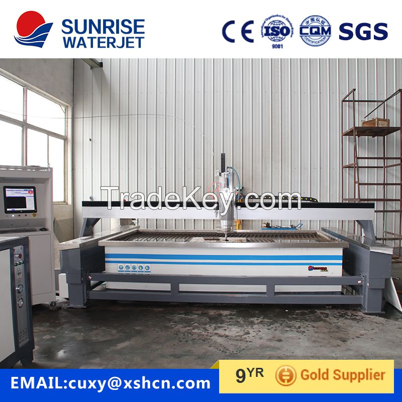 Gantry type  waterjet cutting machine for metal cutting 