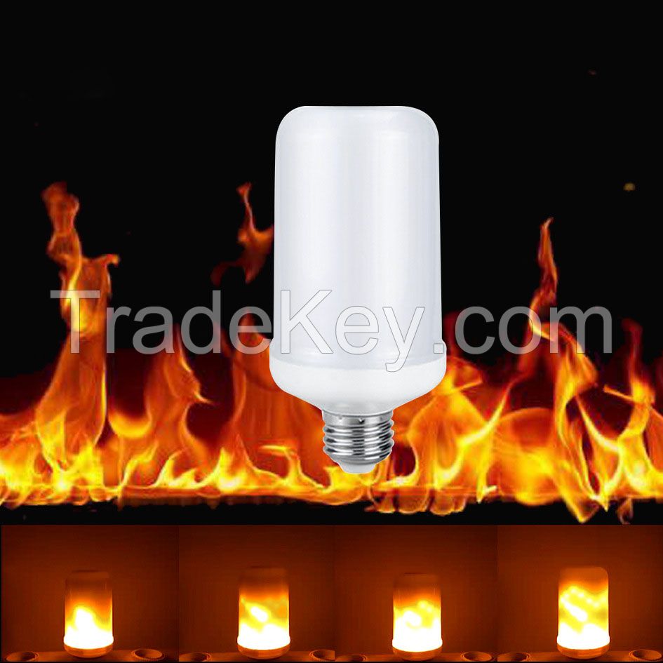 High Quality E27 E26 B22 Led Light Bulb 3W 5W Led Flame Light Lamp