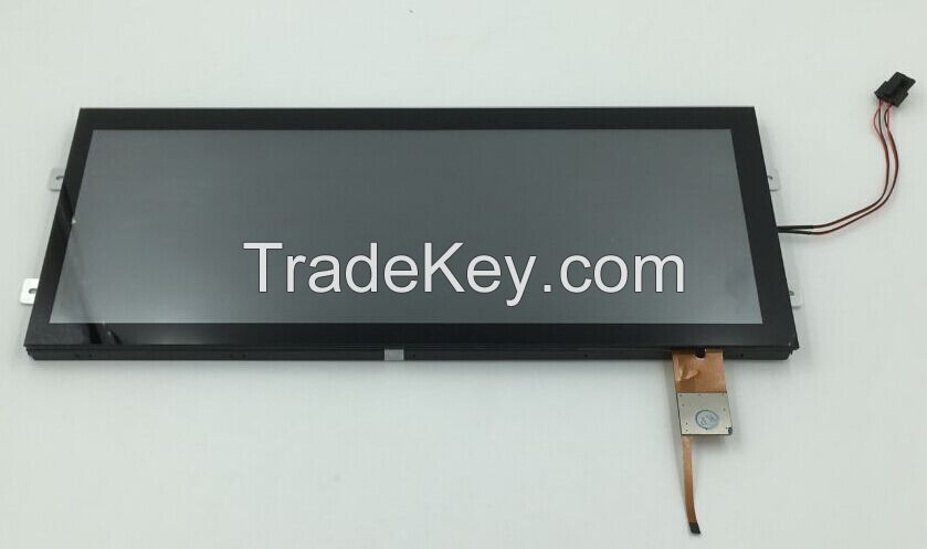 car use 12.3 inch lcd display 1920*720 brightness 800nits -30~+85 with HDMI board touch panel 