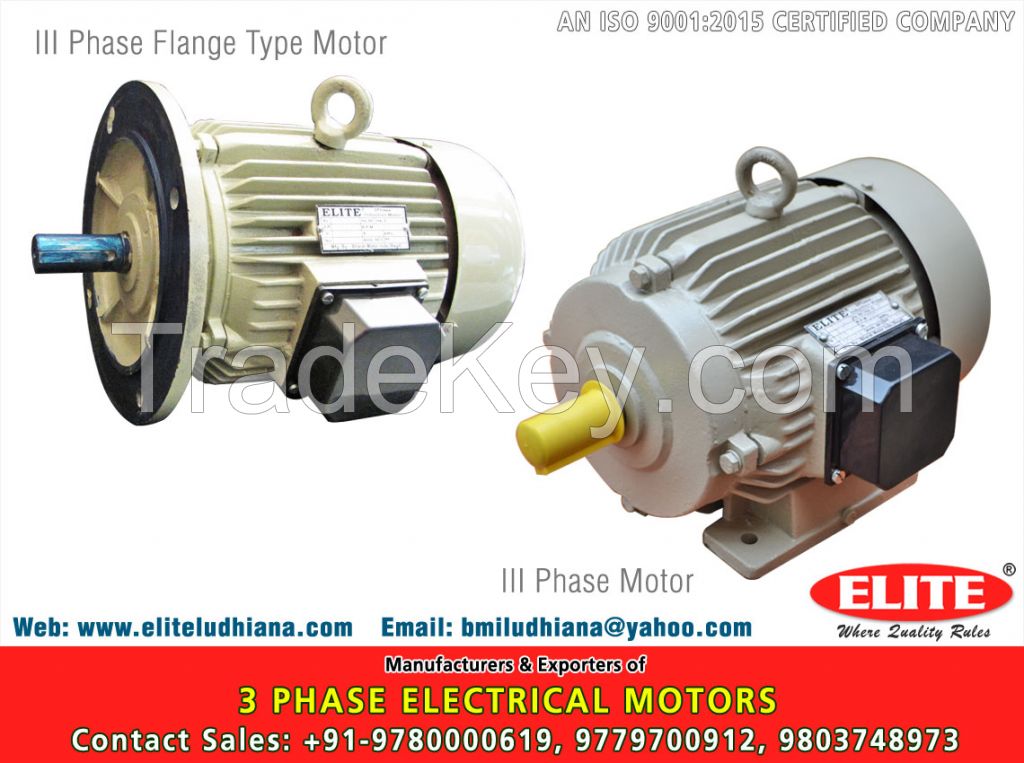 3 Phase Electric Motors