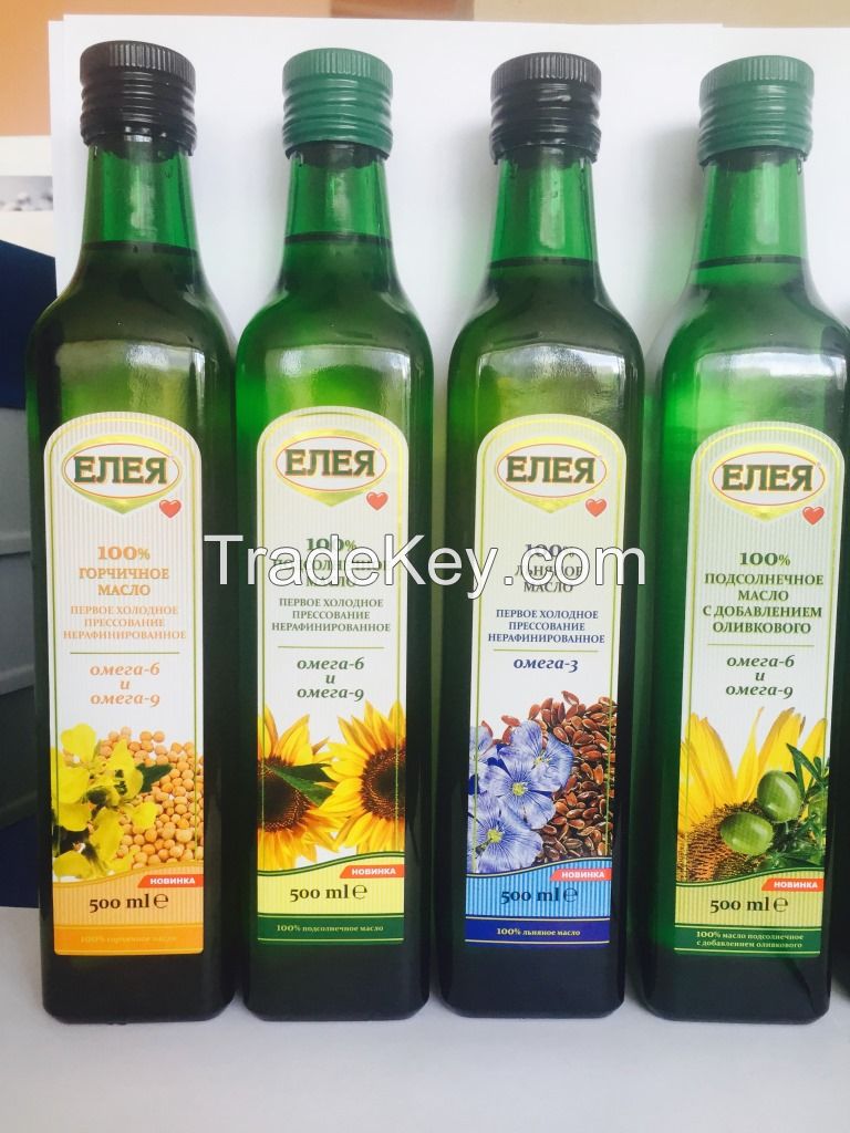 Best Quality Russian Unrefined Linceed Oil