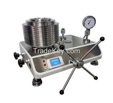 hydraulic ultra pressure dead weight tester