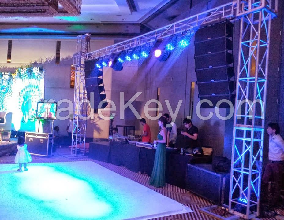 cheap dj sound and light truss system for outdoor concert