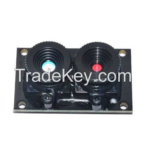 High quality dual lens camera module with double camera