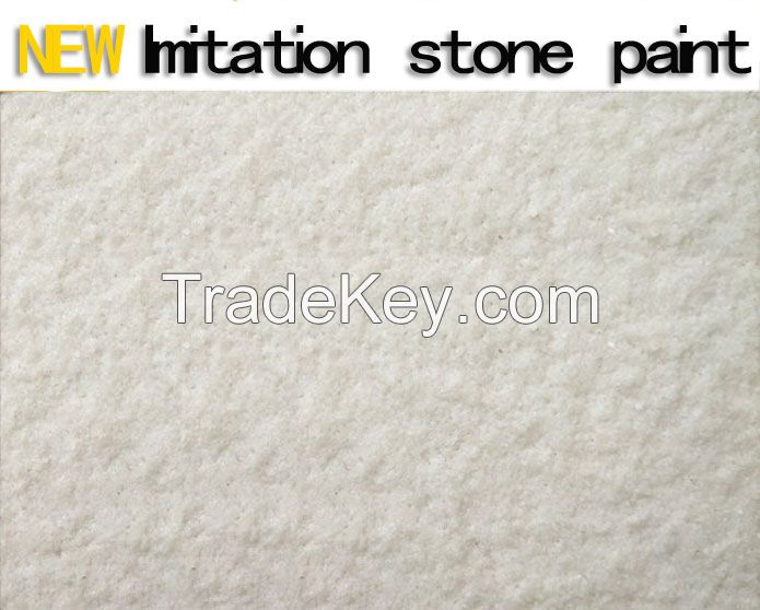 natural colorful Building coating imitation stone wall paint Wall spraying decration material