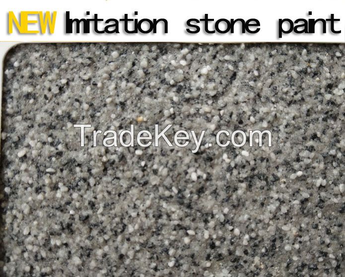 Advanced coating natural colorful Building coating imitation stone decration material factory