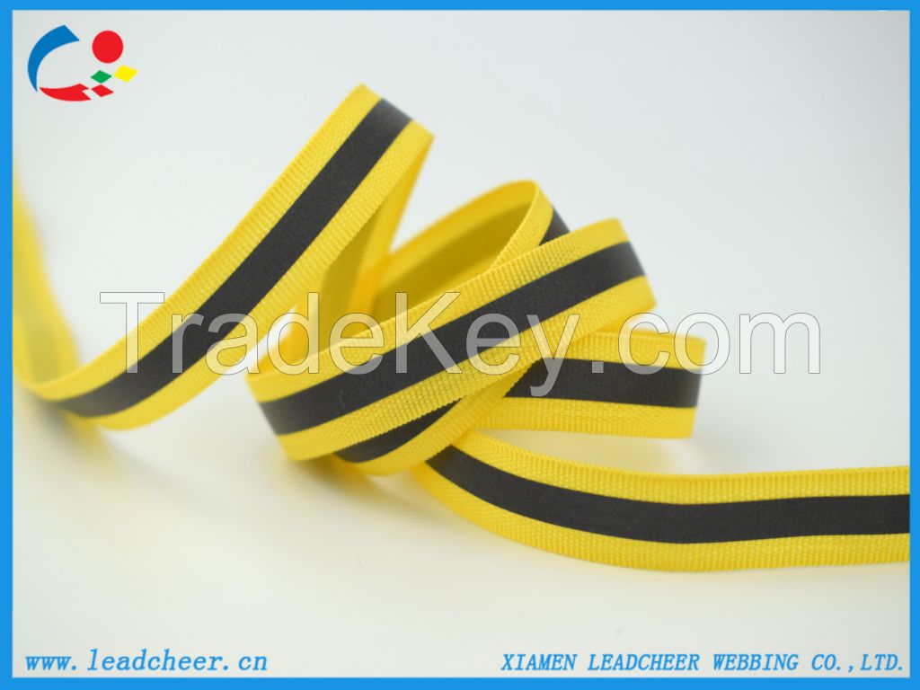 Factroy Red Webbing Reflective Ribbon for Safety Vest