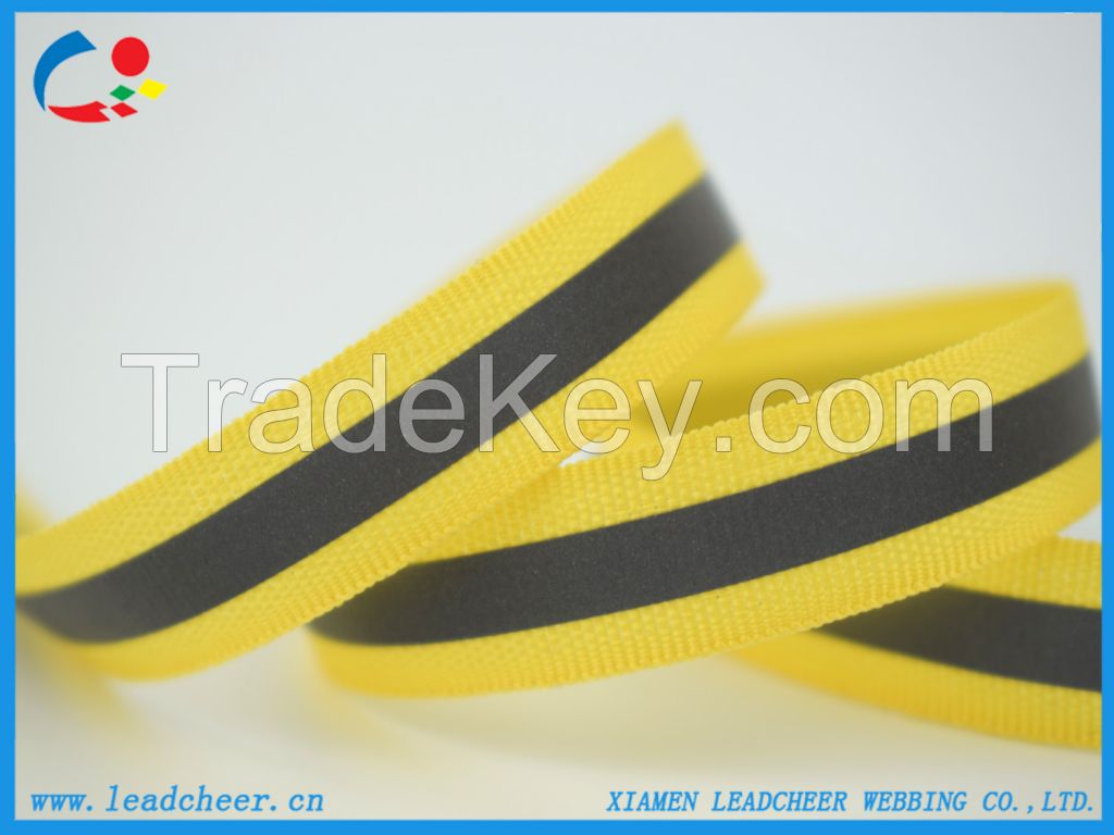 Factroy Red Webbing Reflective Ribbon for Safety Vest