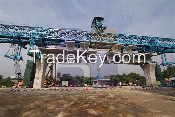 Truss type 800T girder erection bridge launcher