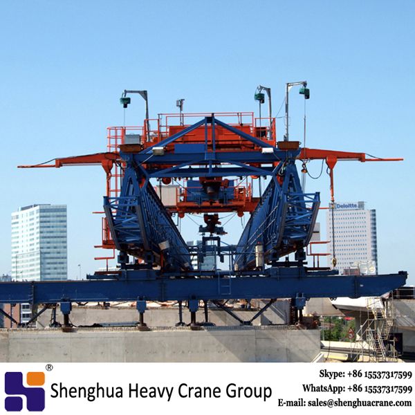 China HSHCL Truss type 260t concrete highway girder launching construction machine beam launcher manufacturer