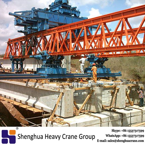 China HSHCL Truss type 260t concrete highway girder launching construction machine beam launcher manufacturer