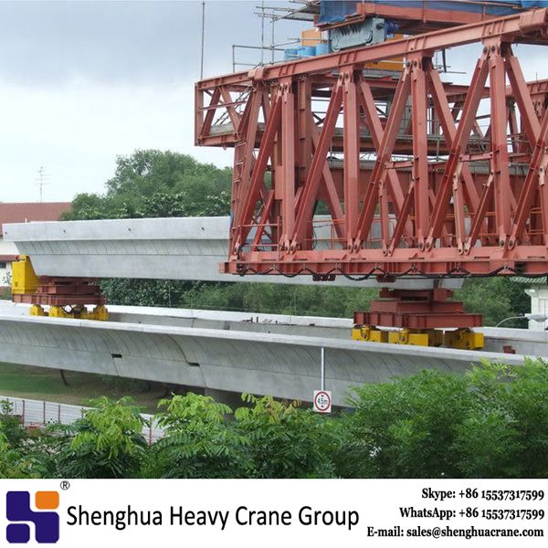 China HSHCL expressway girder install beam bridge launcher manufacturer