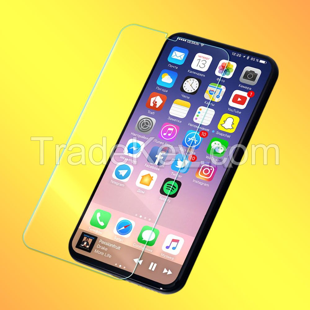 High Quality 9H 2.5D Tempered Glass Screen Protector for iPhone 8