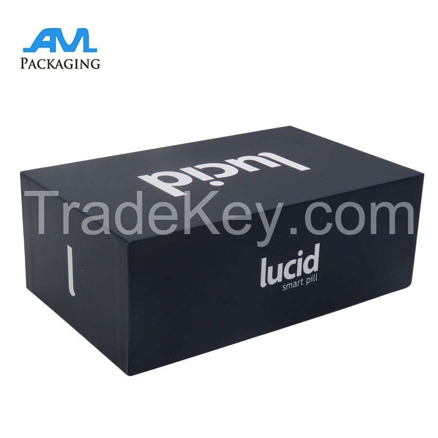 paper cardboard box in lid-off style luxury box for medical packing