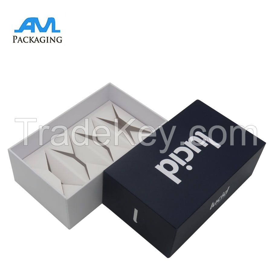 paper cardboard box in lid-off style luxury box for medical packing