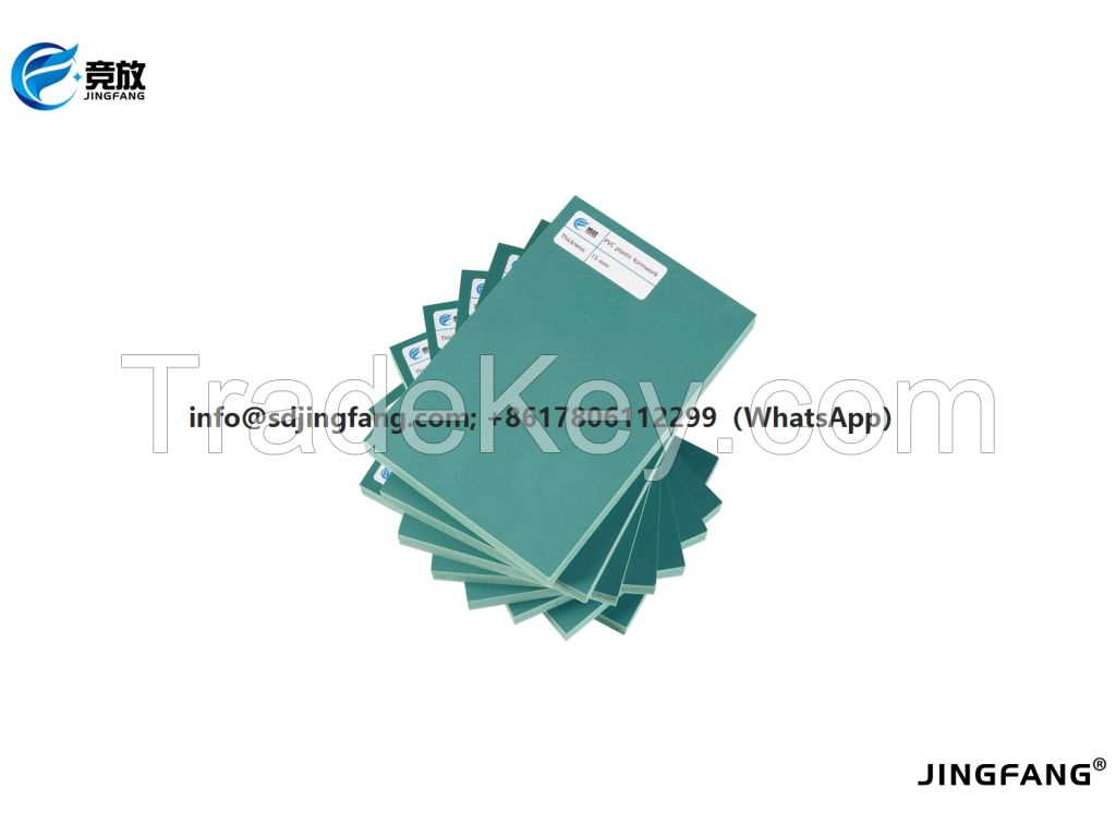 Blue Plastic Formwork Sheets, PVC Shuttering sheets, PVC shuttering material for slab formwork