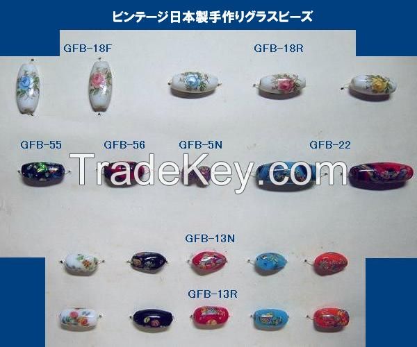 Close-Out! once very popular vintage Japanese aluminum foil glass beads-limited quantity