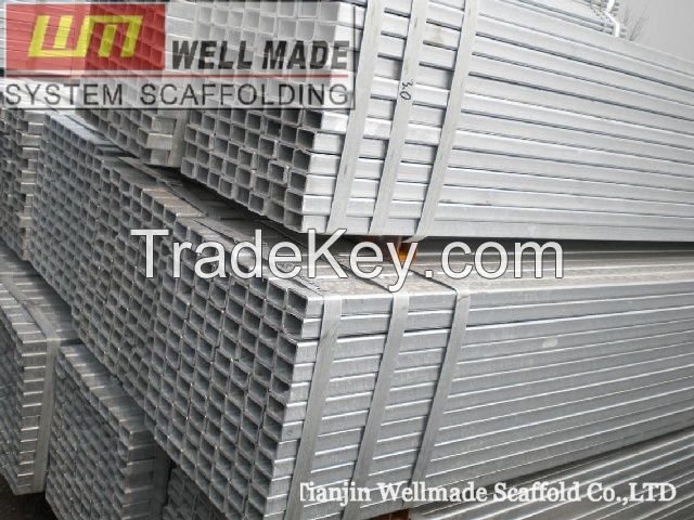 Steel Hollow Pipe Square Tube Scaffolding Beam