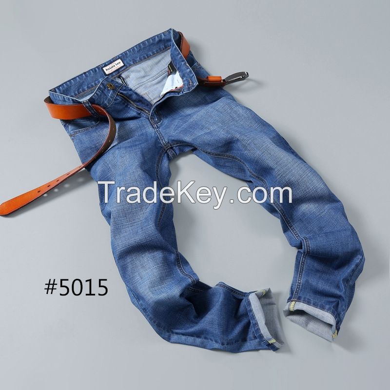 man denim jean manufacturer in China casual relaxed straight cotton skinny jeans men new fashion jeans pants