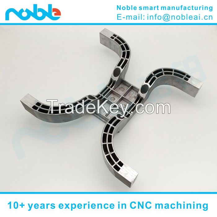aluminum alloy stair climbing robot bracket CNC machining manufacturers