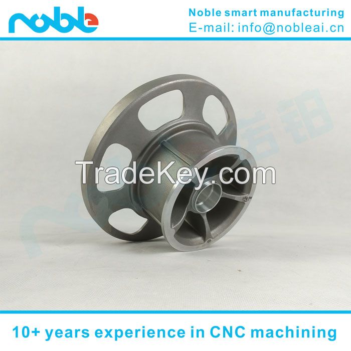 aluminum alloy stair climbing robot 10 inch wheel hub CNC machining suppliers