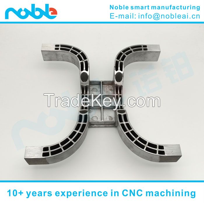 aluminum alloy stair climbing robot bracket CNC machining manufacturers