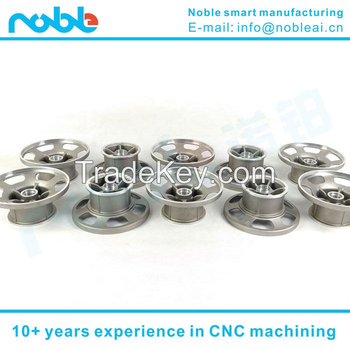 aluminum alloy stair climbing robot 10 inch wheel hub CNC machining suppliers